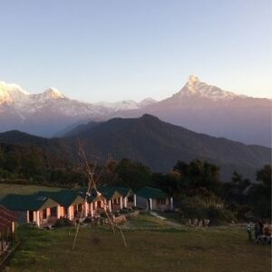 Annapurna Range view from Australian Camp