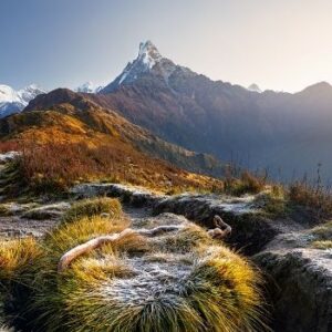 Fishtail mountain on Mardi Himal Trek