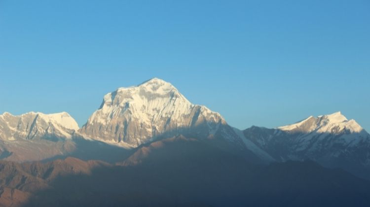 Dhaulagiri mountain from Poon Hill