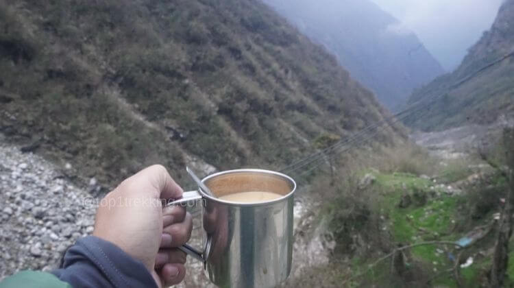 tea on trekking